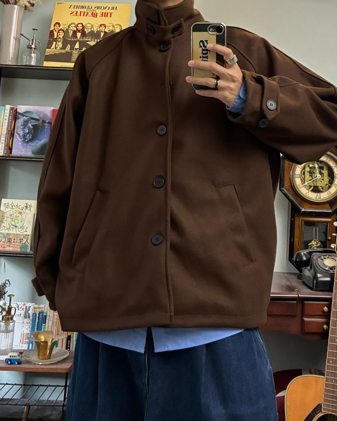 ショートウールライクコート RR0165