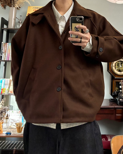 【再販】ショートウールライクコート RR0165