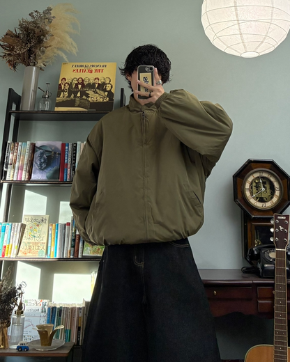 バルーンミリタリー中綿ブルゾン RR0166