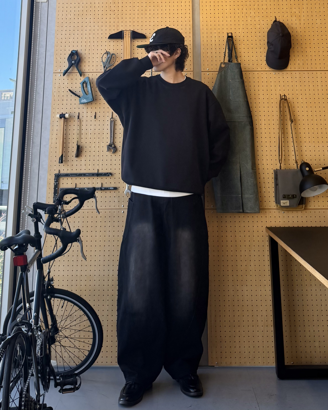 デザインバレルレッグデニム RR0175