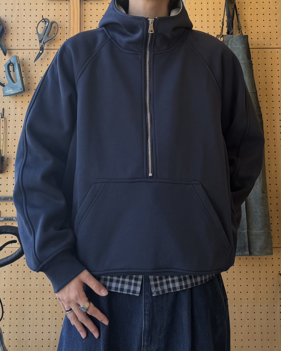 ハーフジッププルオーバースウェット RR0179