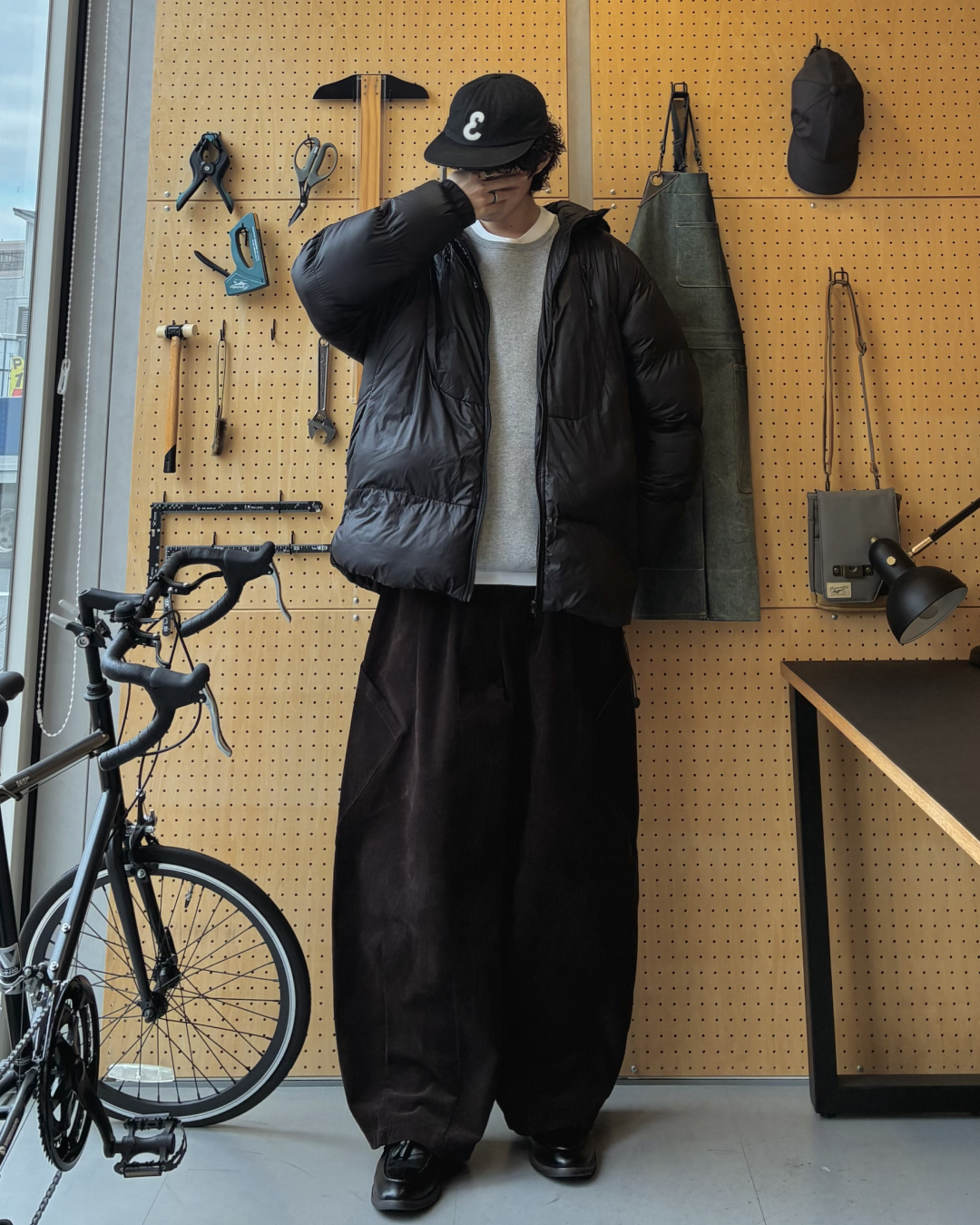【即納】フードパッファージャケット RR0186