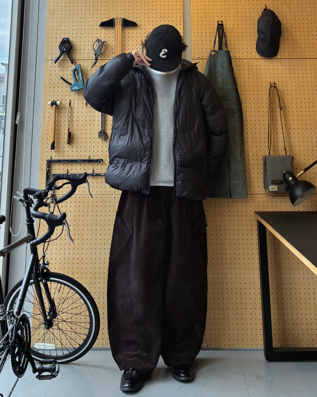 【即納】フードパッファージャケット RR0186
