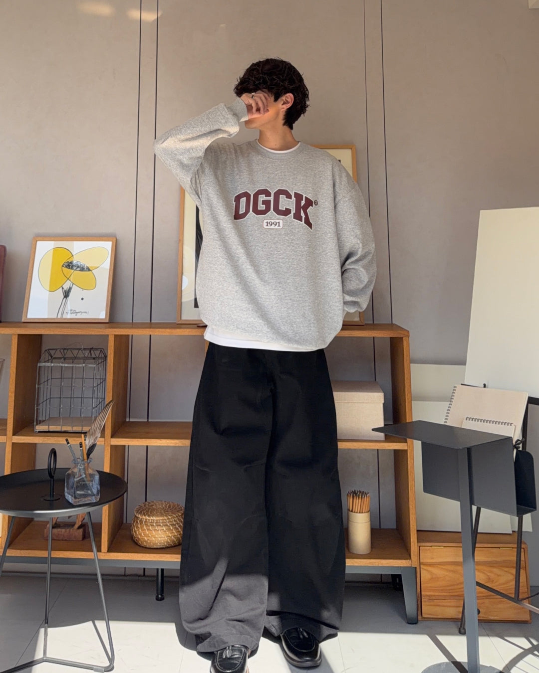 カジュアルロゴプルオーバー RR0193