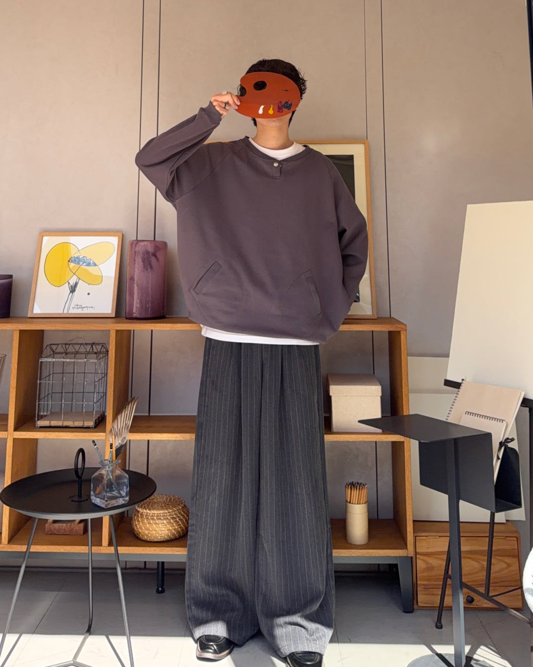 ヘンリーネックスウェットプルオーバー RR0210