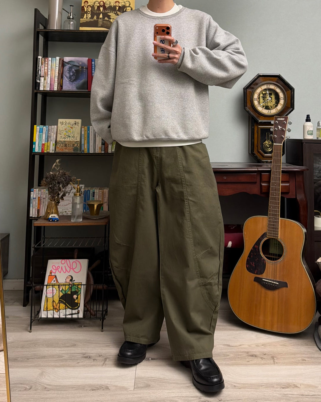 ミリタリータックボリュームバルーンパンツ RR0228