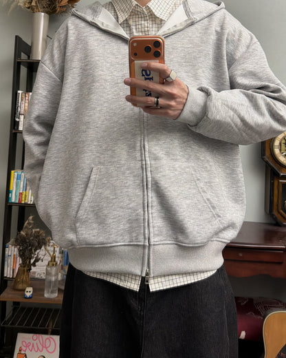 オーバーサイズジップパーカー RR0233