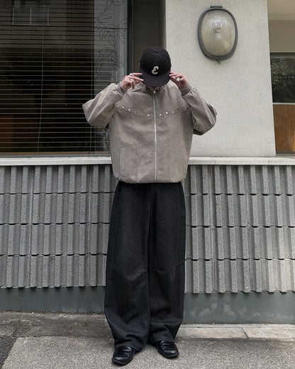 ワイドカーブデニムパンツ RR0251