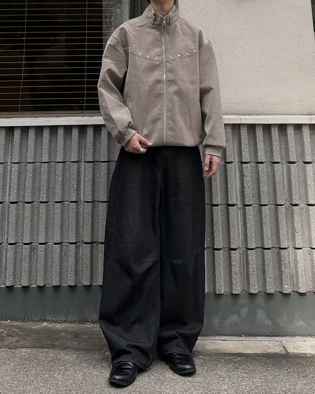 ワイドカーブデニムパンツ RR0251