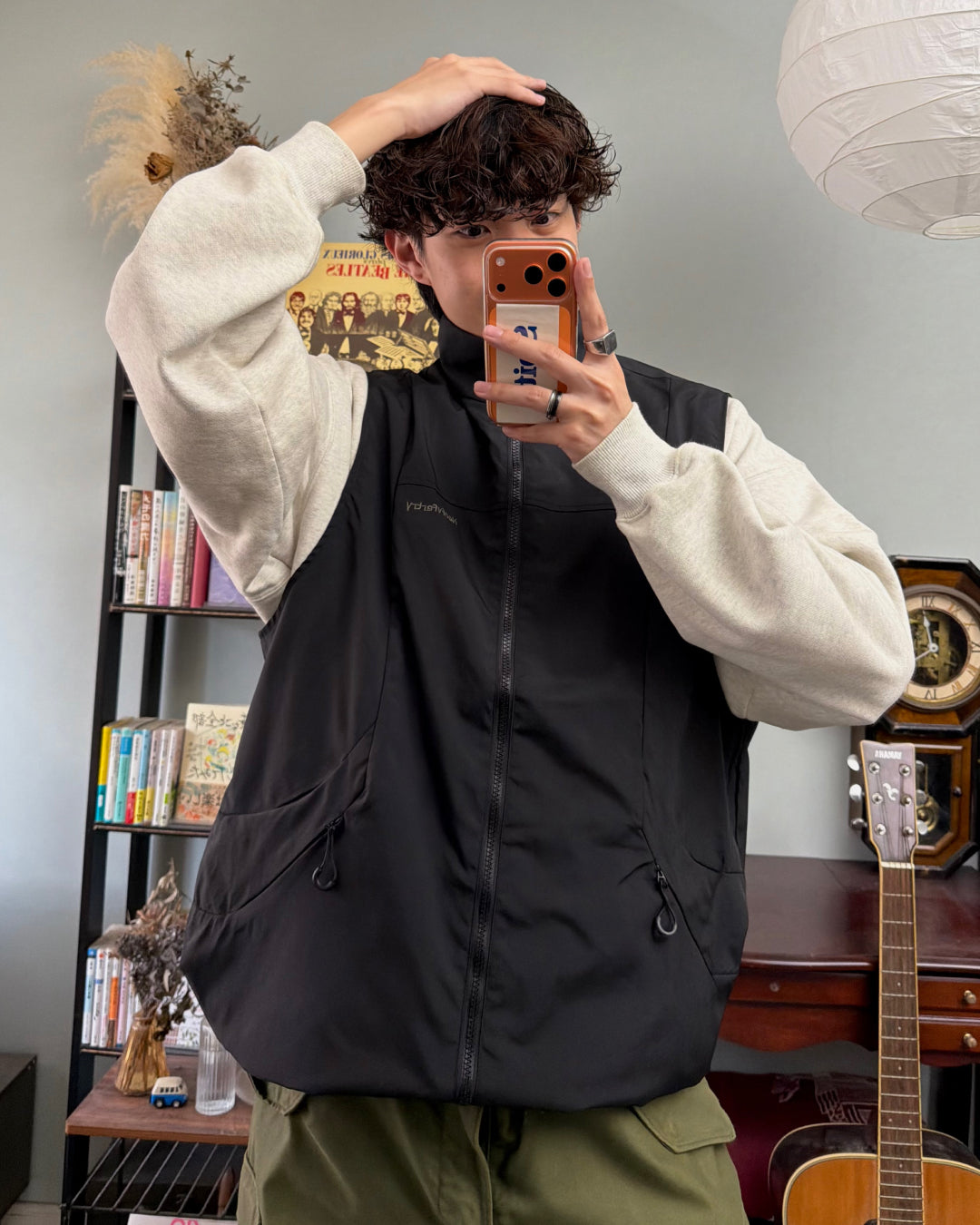 スタンドカラージップベスト RR0279