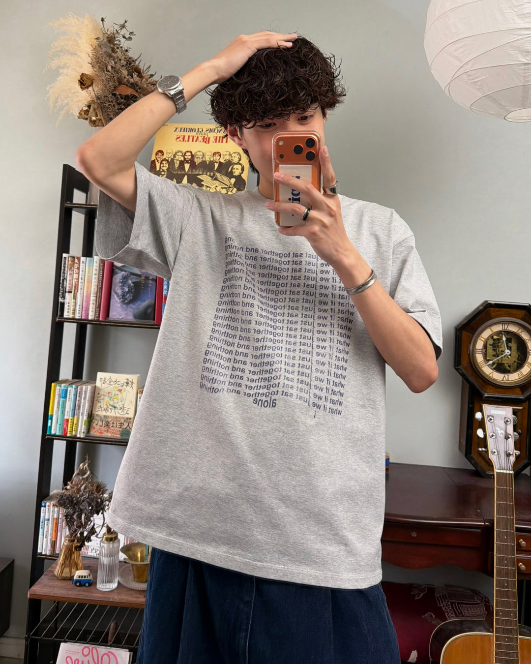 レタリングTシャツ RR0284