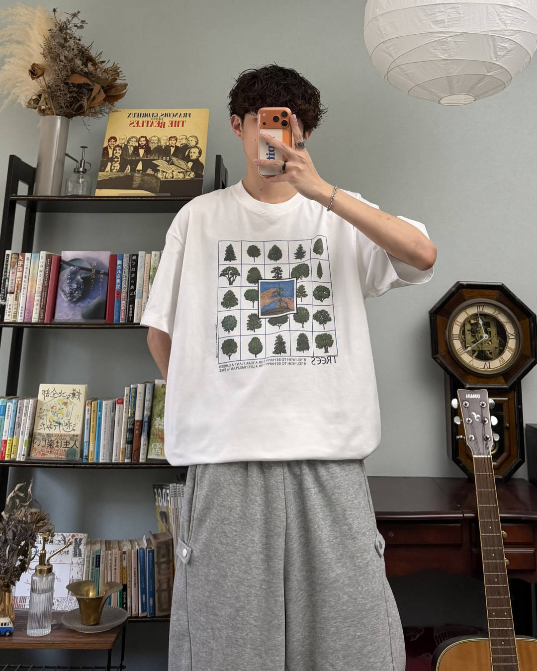 ツリーライクプリントTシャツ RR0309