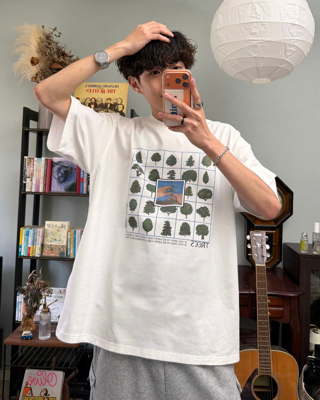ツリーライクプリントTシャツ RR0309