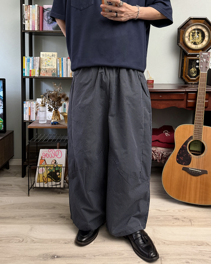 バルーンカジュアルチェックパンツ RR0325