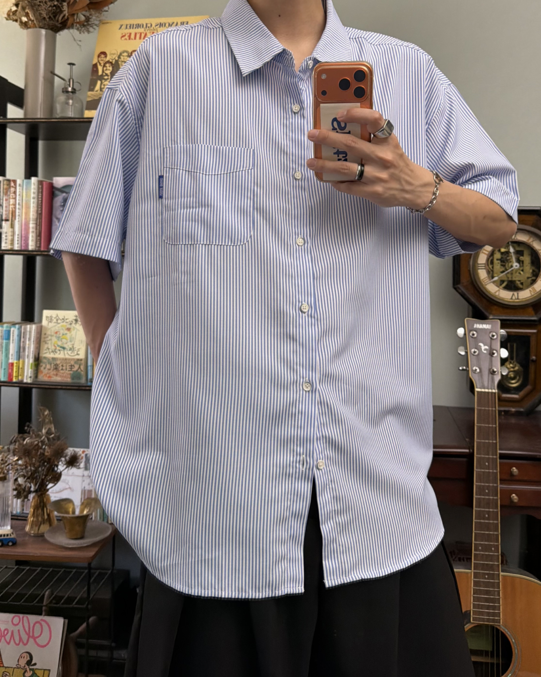 オックスフォードハーフスリーブシャツ RR0330