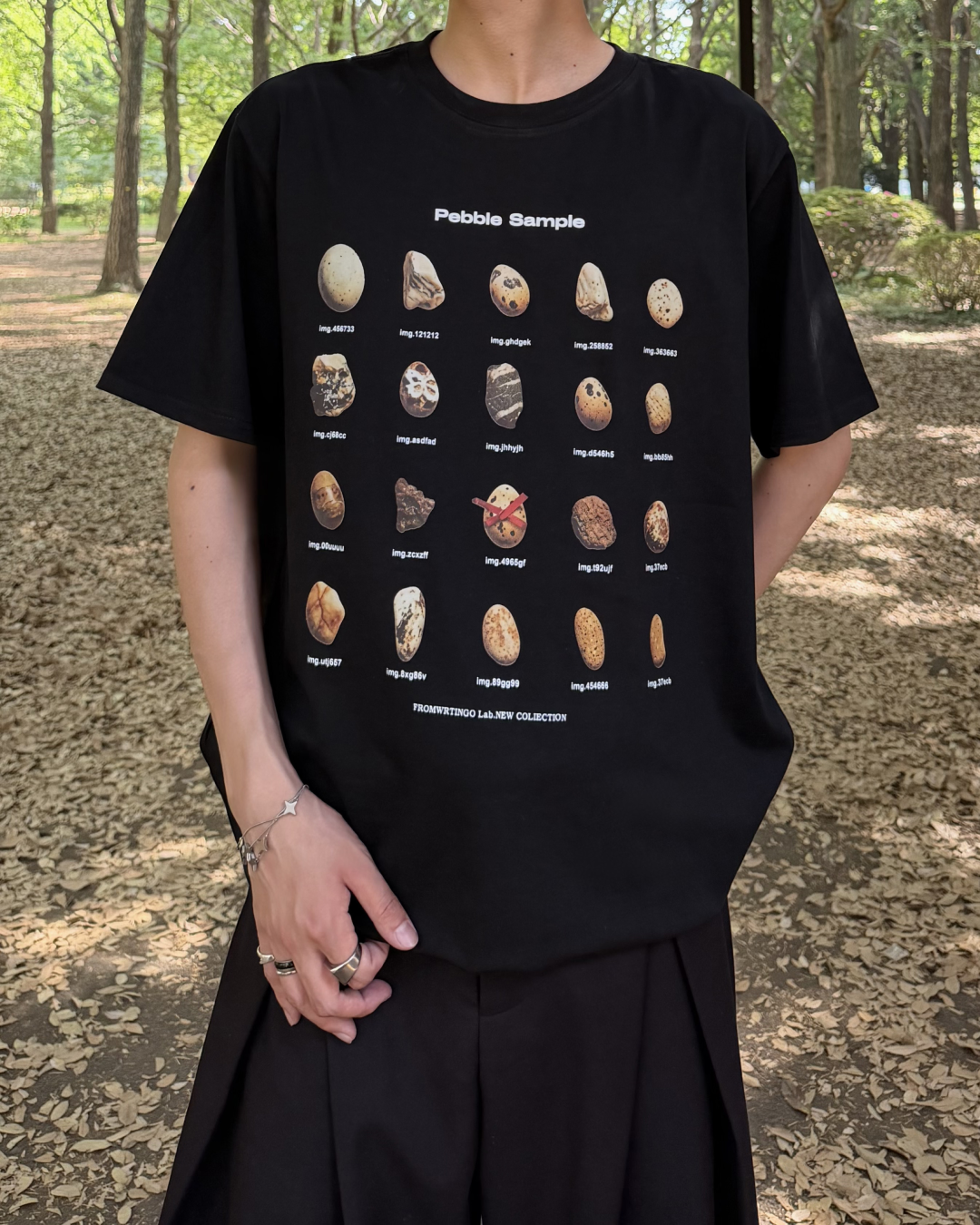 ストーンプリントTシャツ RR0339