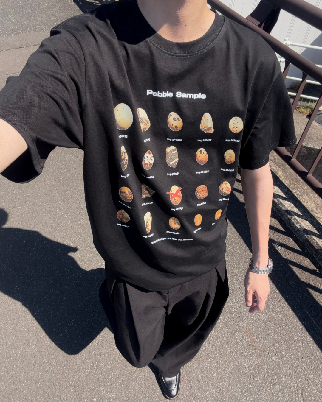 ストーンプリントTシャツ RR0339