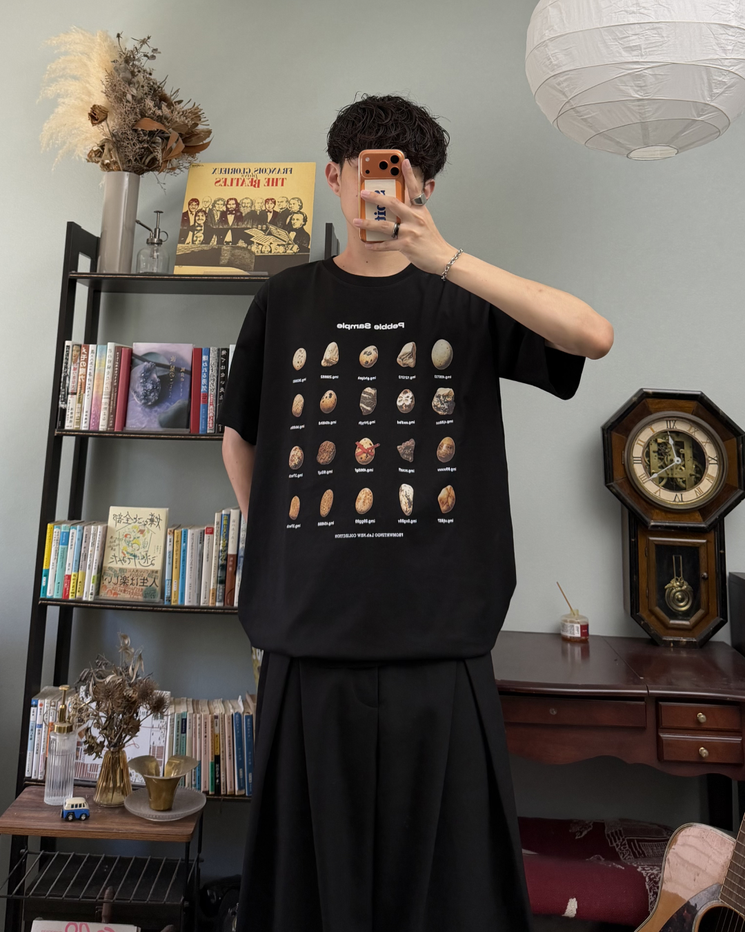 ストーンプリントTシャツ RR0339