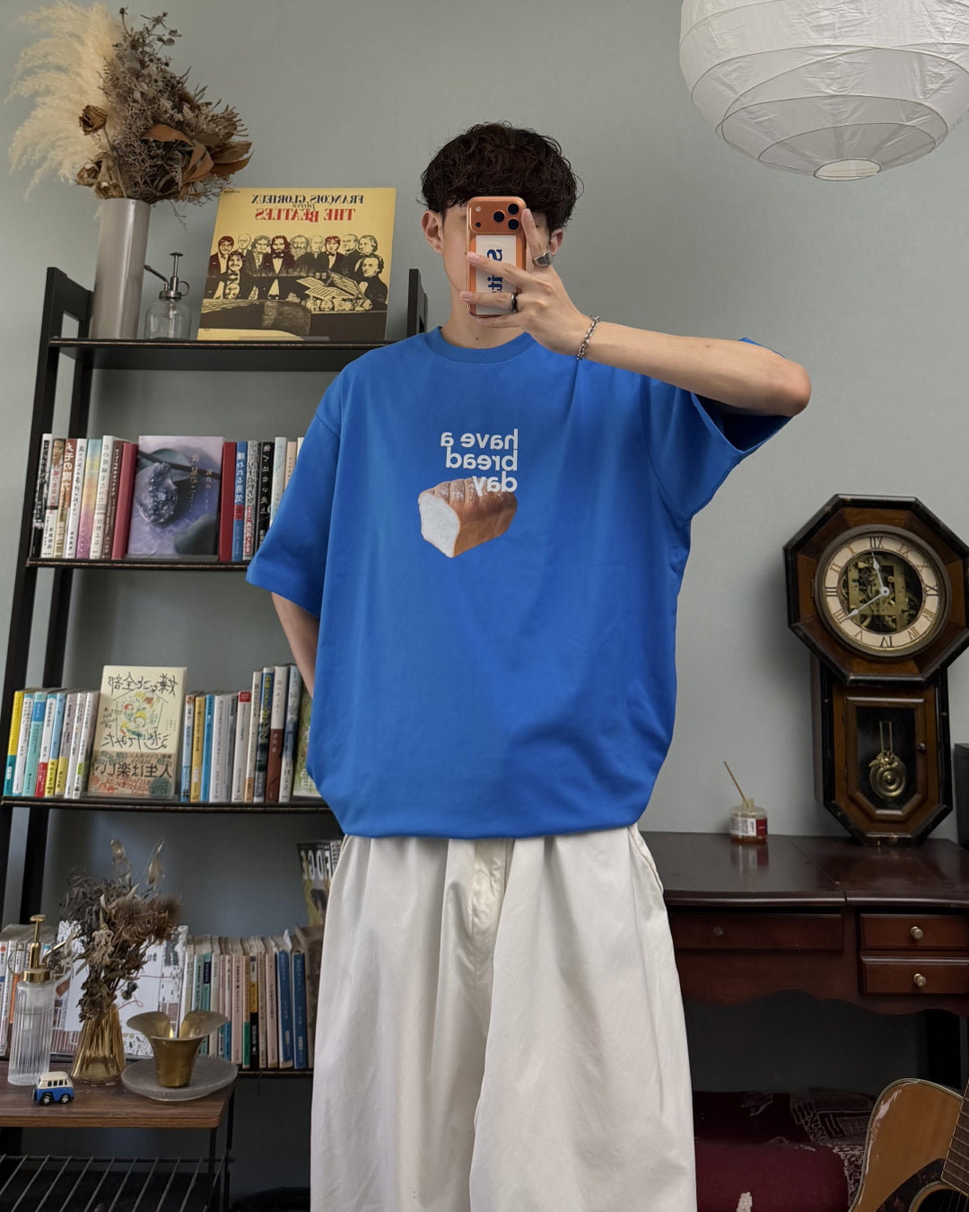 ブレッドプリントTシャツ RR0341