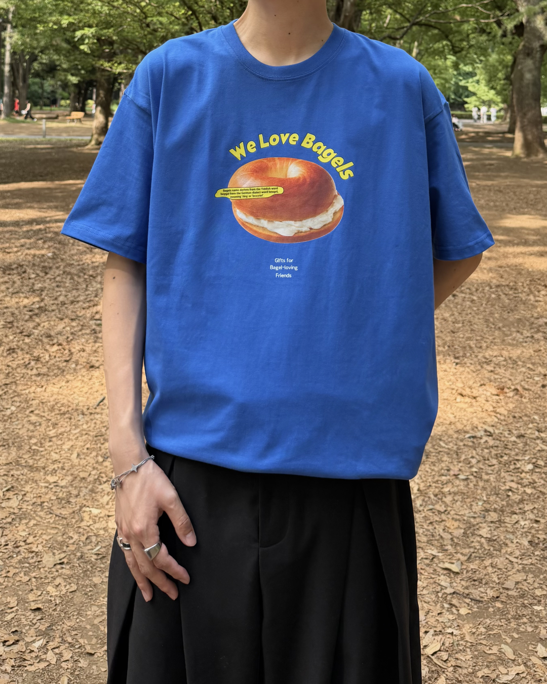 ベーグルプリントTシャツ RR0342