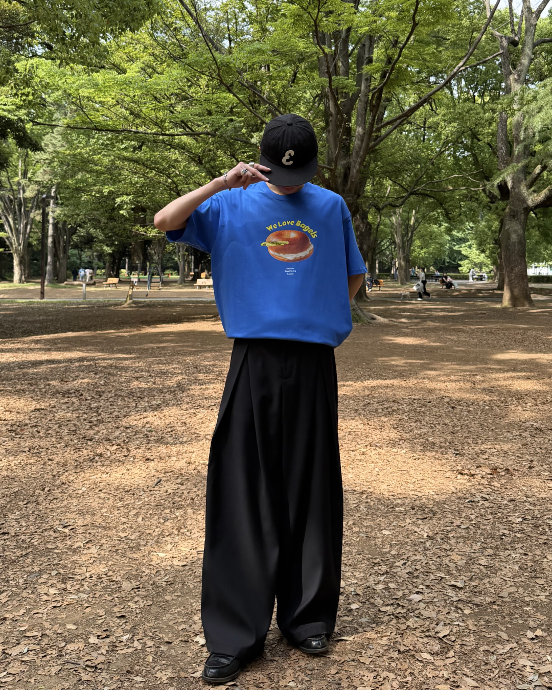 ベーグルプリントTシャツ RR0342