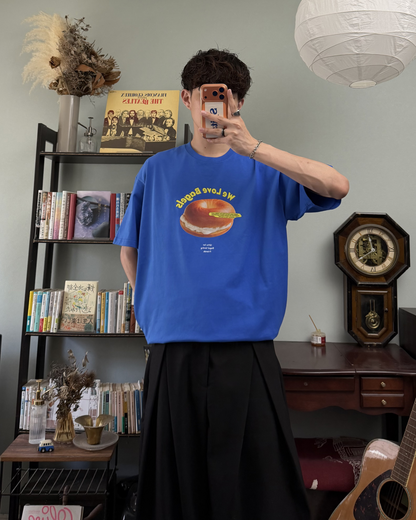 ベーグルプリントTシャツ RR0342