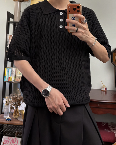 メッシュポロシャツ RR0351