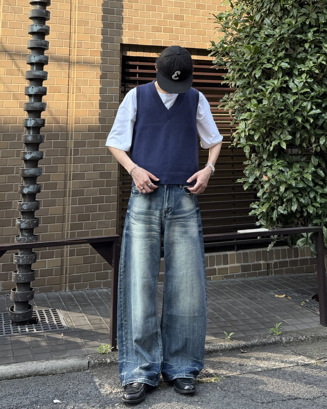 ニットベスト RR0395