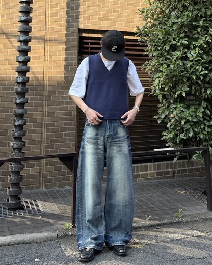 ニットベスト RR0395