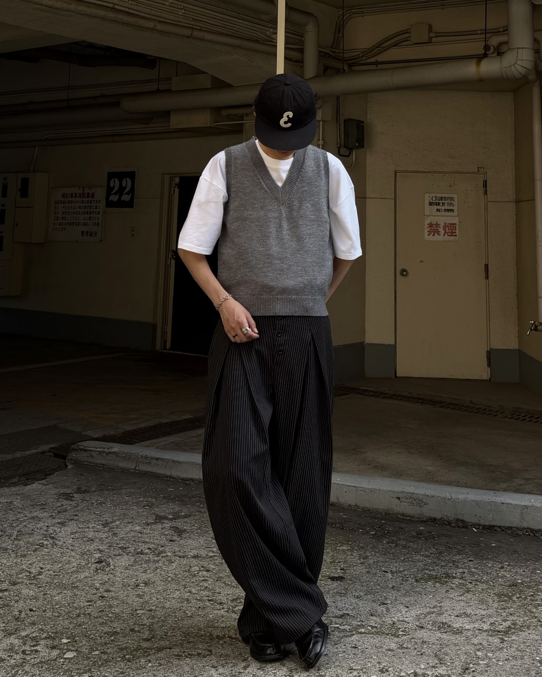 ニットベスト RR0395