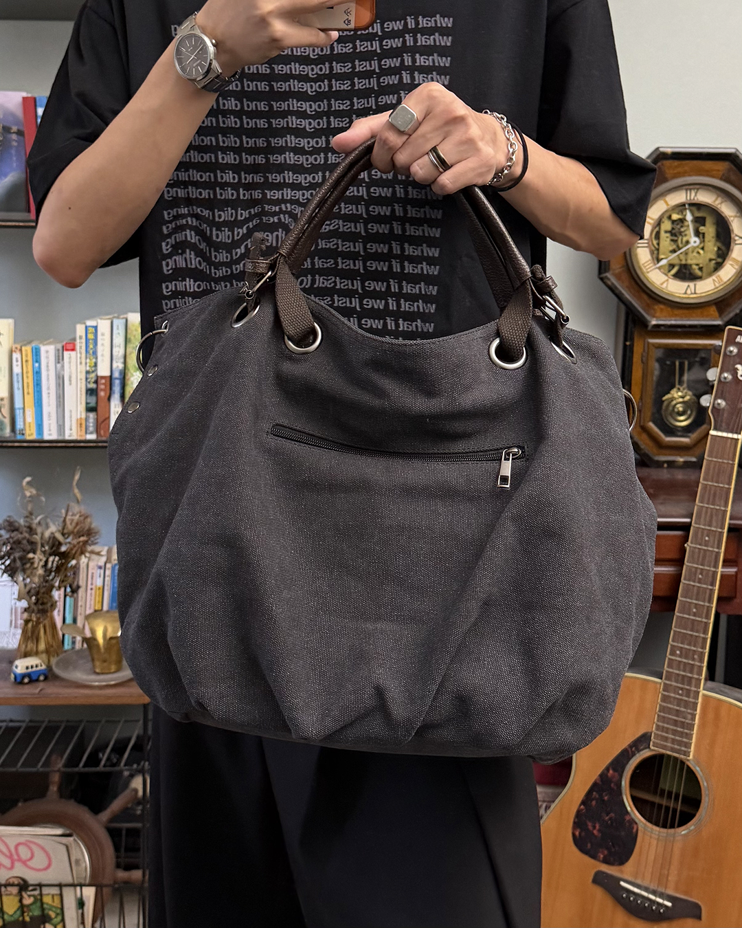 ホールデザインキャンバスバッグ RR0404