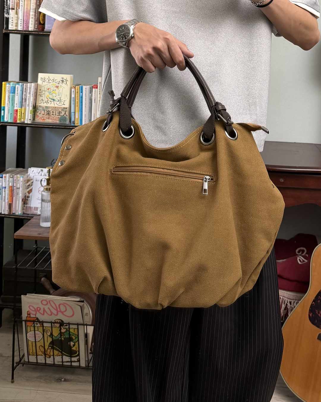ホールデザインキャンバスバッグ RR0404