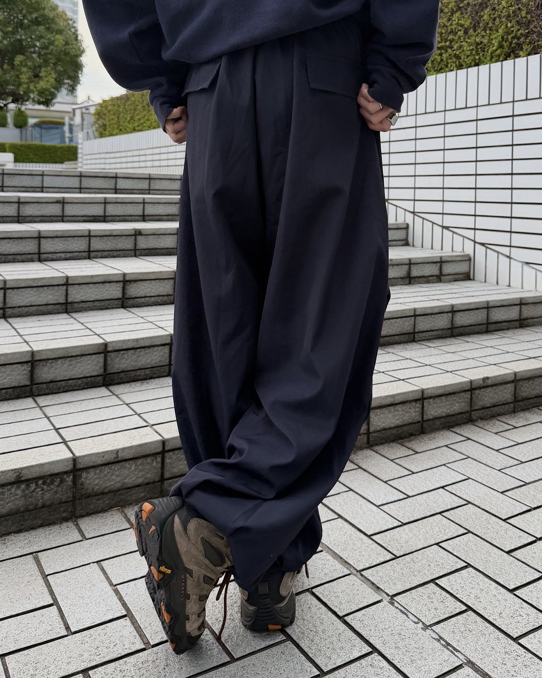 ワイドワークパンツ RR0481