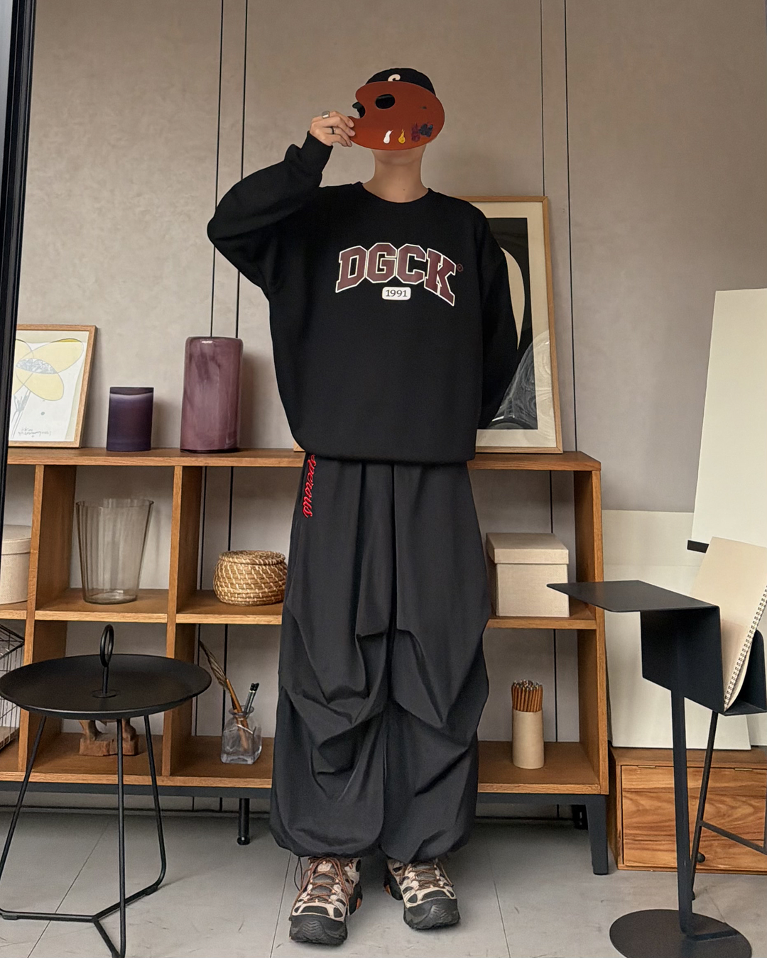 ワイドワークパンツ RR0481
