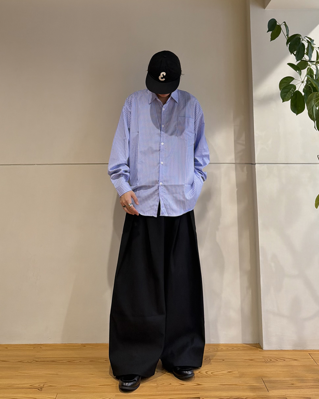 エアリーストライプルーズシャツ RR0511
