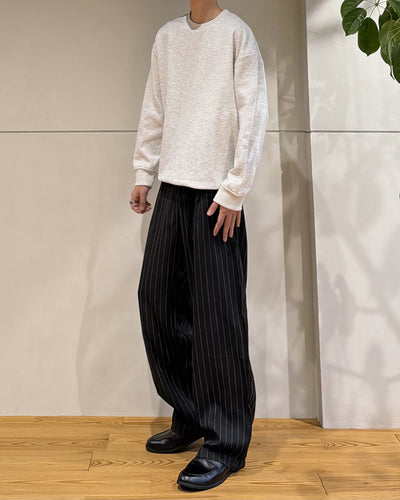 ピンストライプワイドタックパンツ RR0526