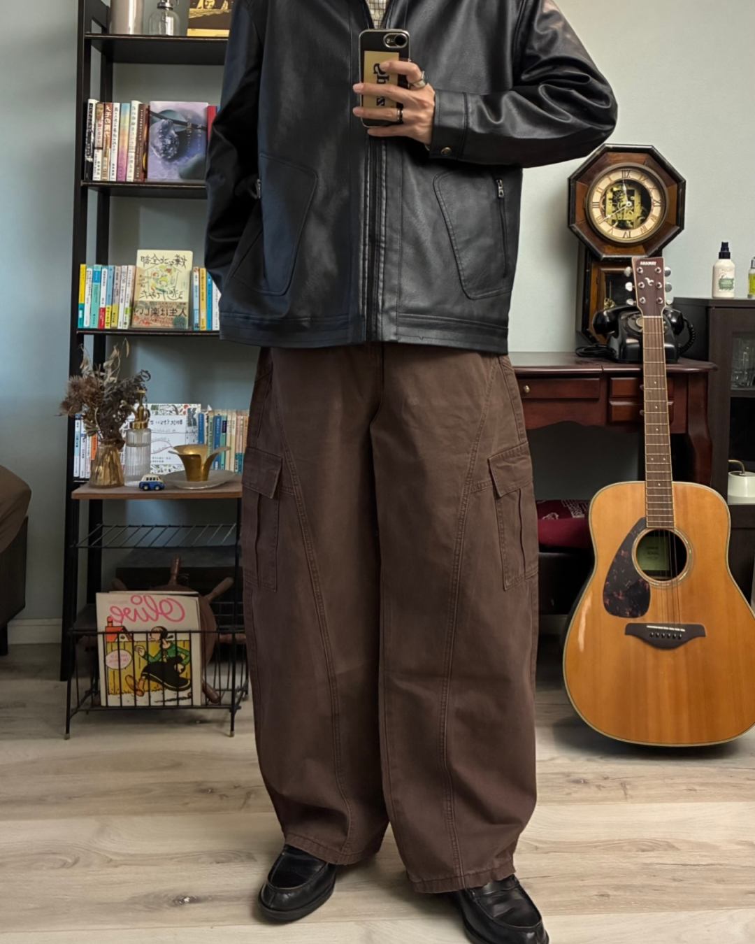 即納】ウォッシュ加工バレルレッグカーゴパンツ RR5001 – YOLO（ヨロ