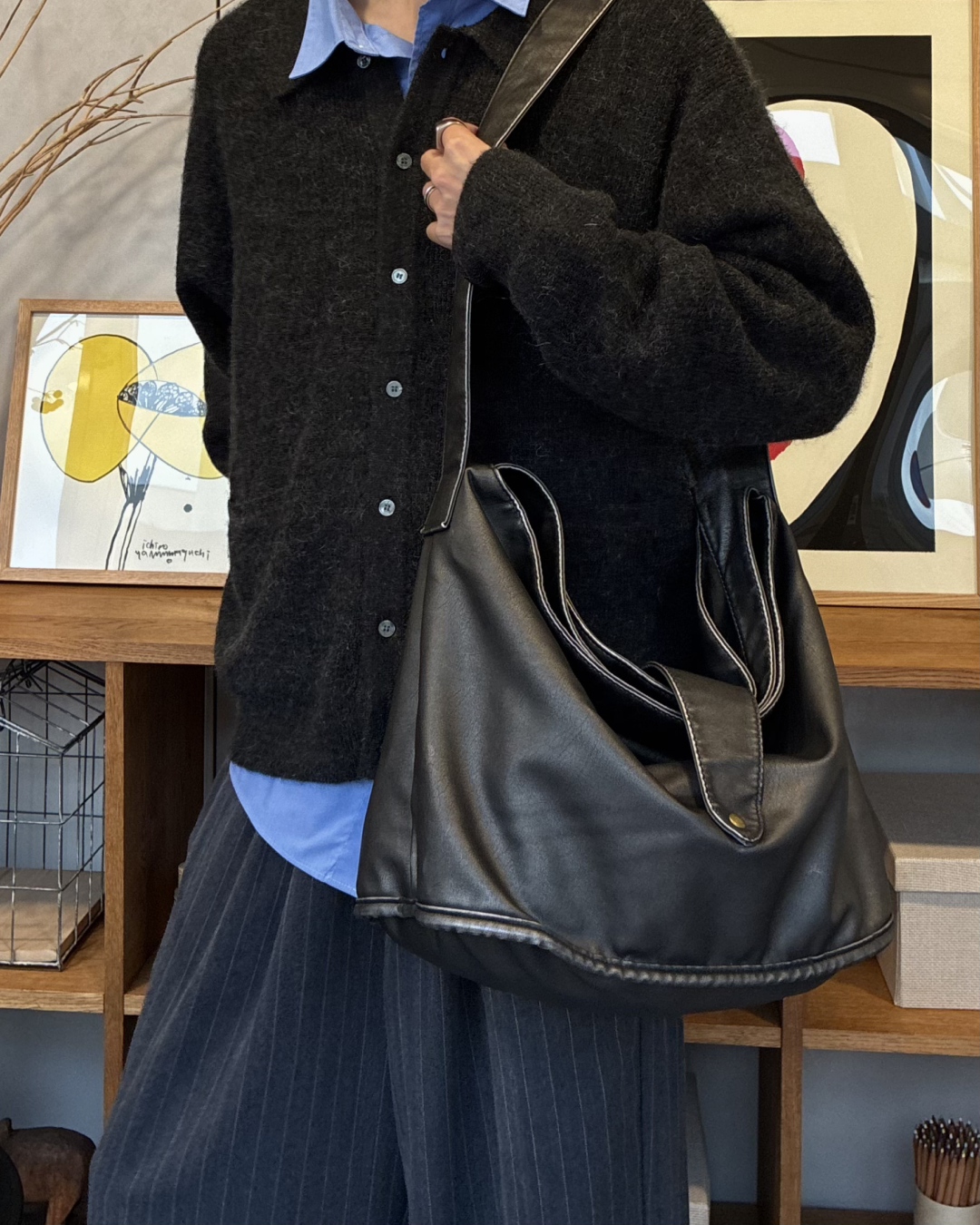 即納】ヴィンテージ加工PUレザーバッグ RR5017 – YOLO（ヨロ