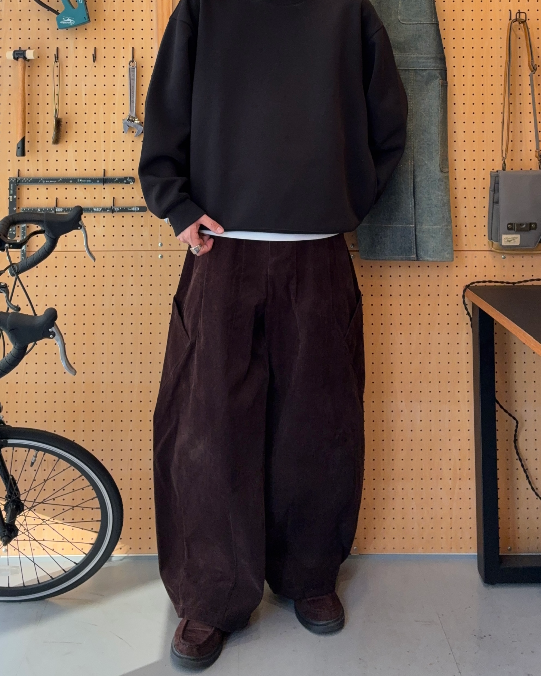 【即納】バレルレッグコーデュロイパンツ RR5016