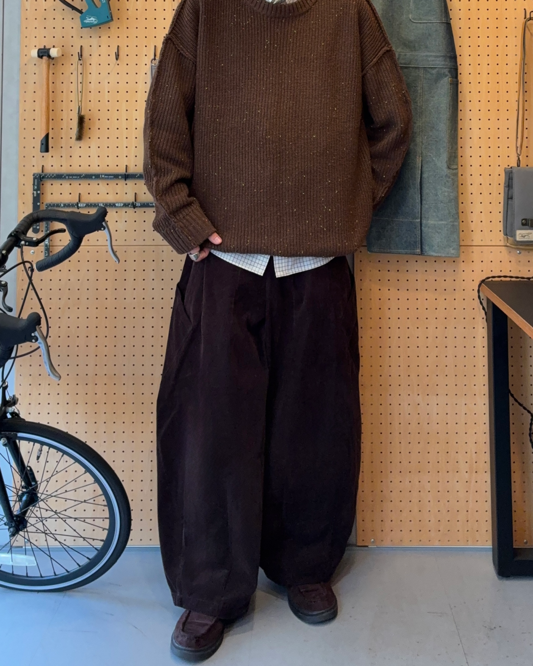 【即納】バレルレッグコーデュロイパンツ RR5016