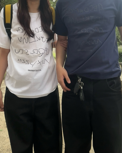 アルファベットロゴTシャツ RS0031