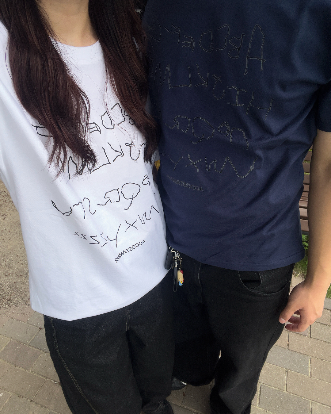 アルファベットロゴTシャツ RS0031