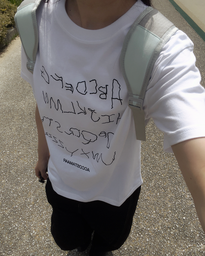 アルファベットロゴTシャツ RS0031