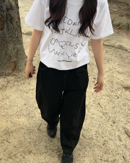 アルファベットロゴTシャツ RS0031