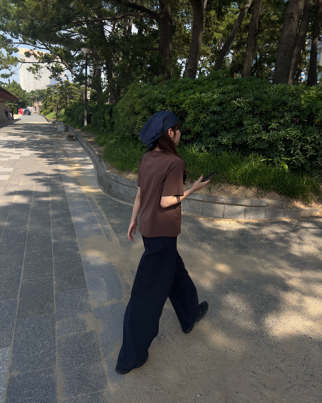 フレンチロゴブラウンTシャツ RS0033