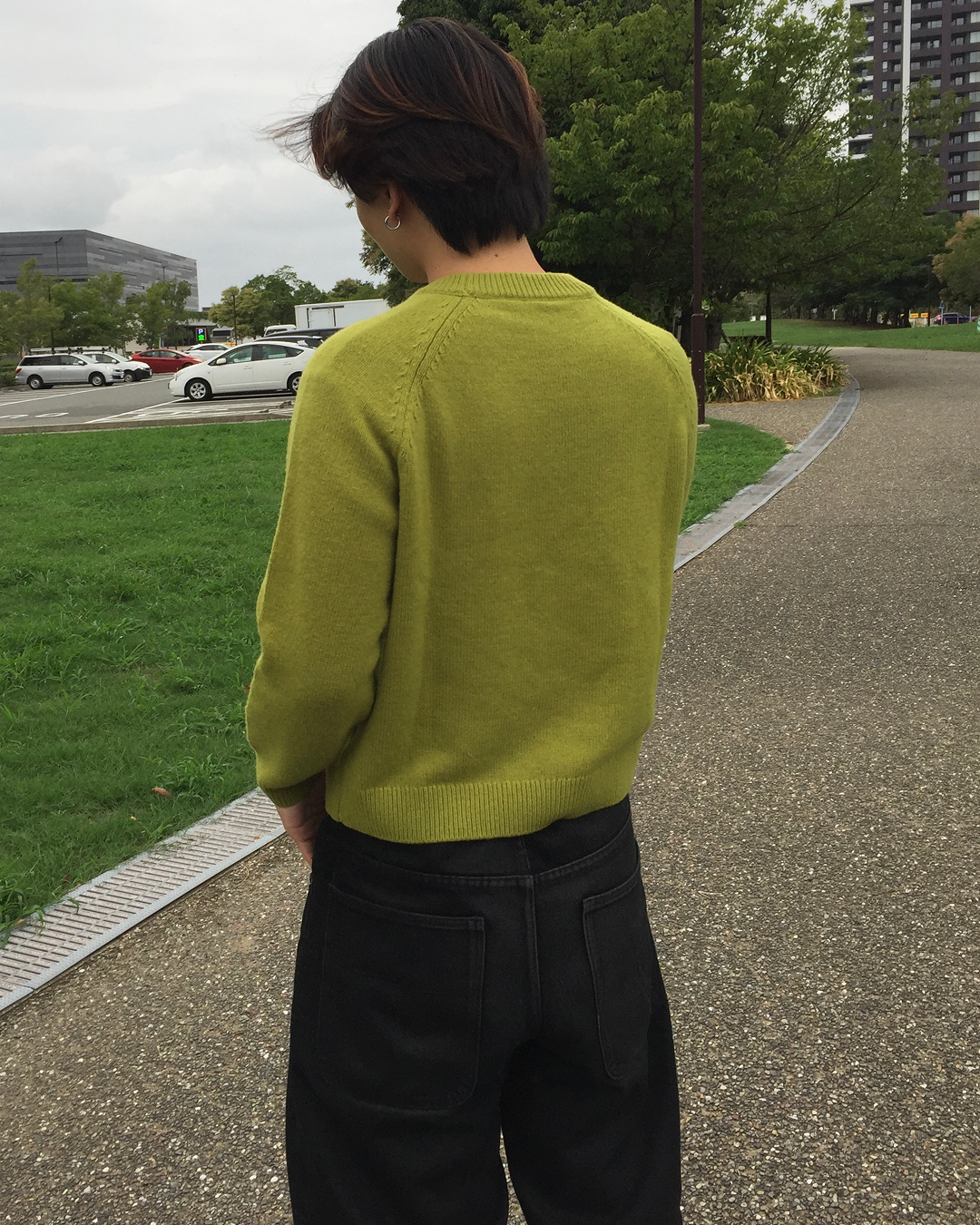 モックネックニットトップス RS0053
