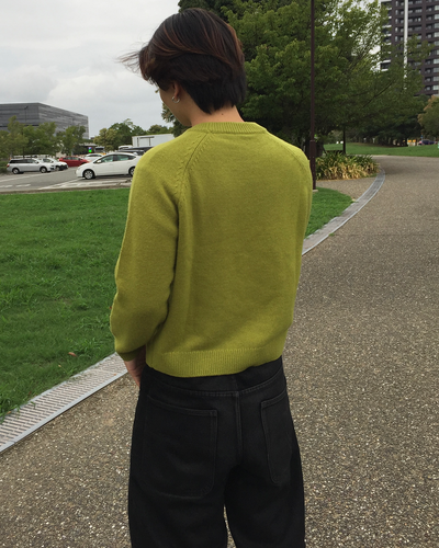 モックネックニットトップス RS0053