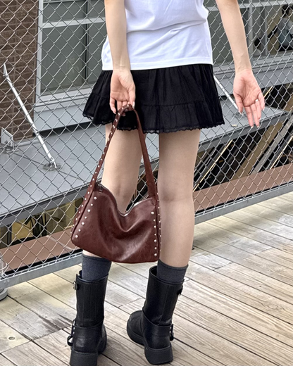 スタッズショルダーバッグ RU0001