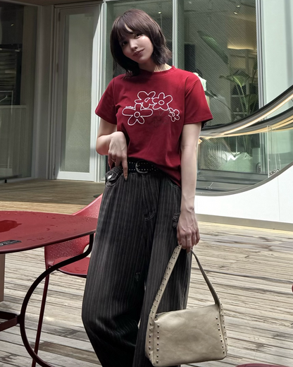 フラワーガーデンTシャツ RU0029