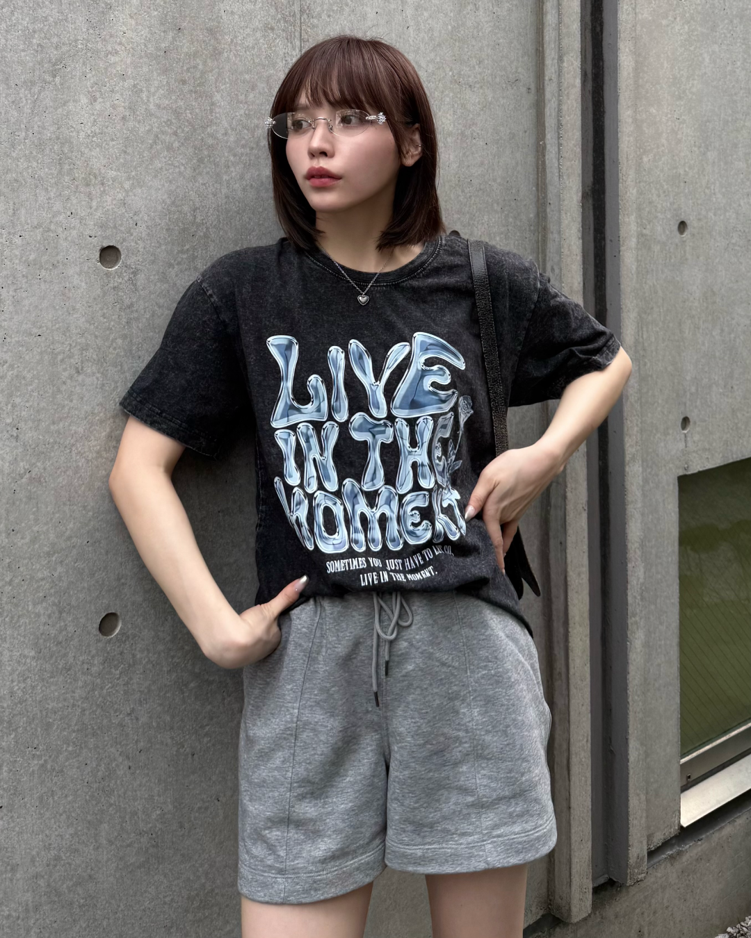 Y2KピグメントTシャツ RU0047